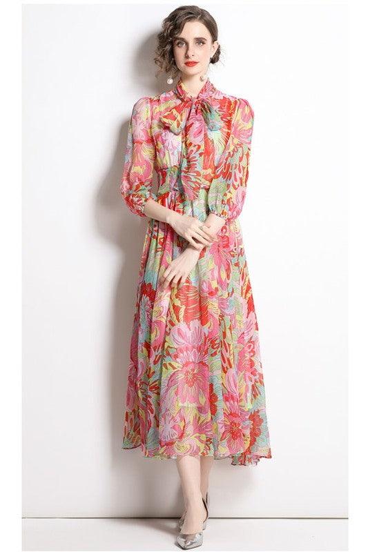 FAHION MAXI DRESS By Claude