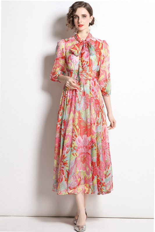 FAHION MAXI DRESS By Claude