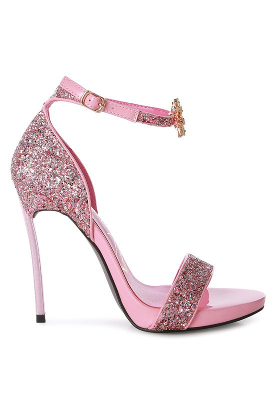 Straight Fire High Heel Glitter Stilettos Rag Company