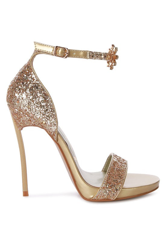 Straight Fire High Heel Glitter Stilettos Rag Company