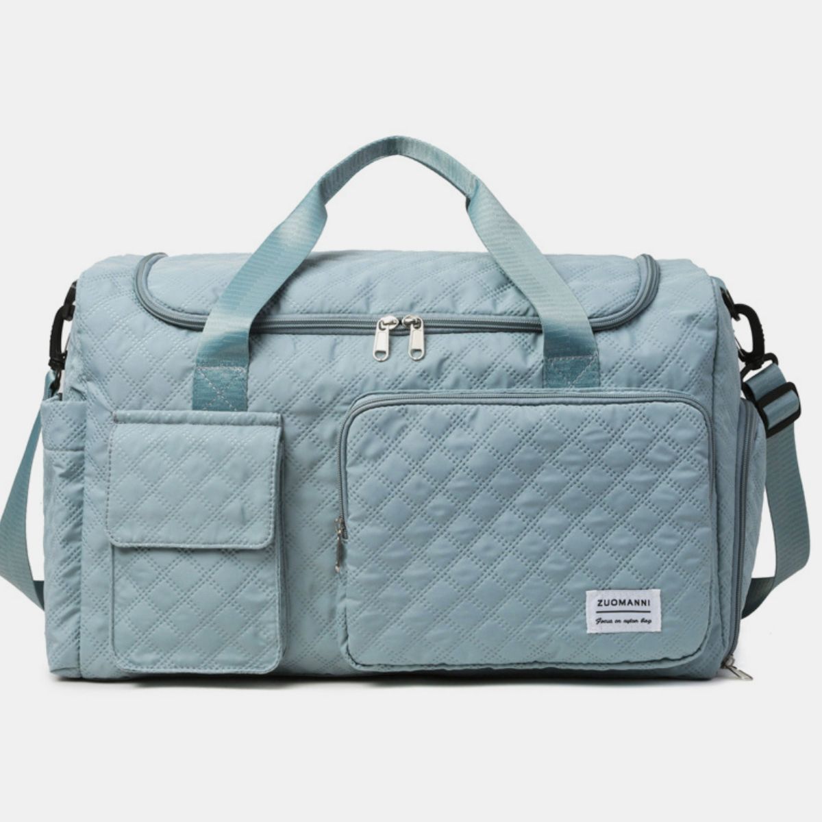 Oxford Cloth Multi Pockets Travel Bag Trendsi