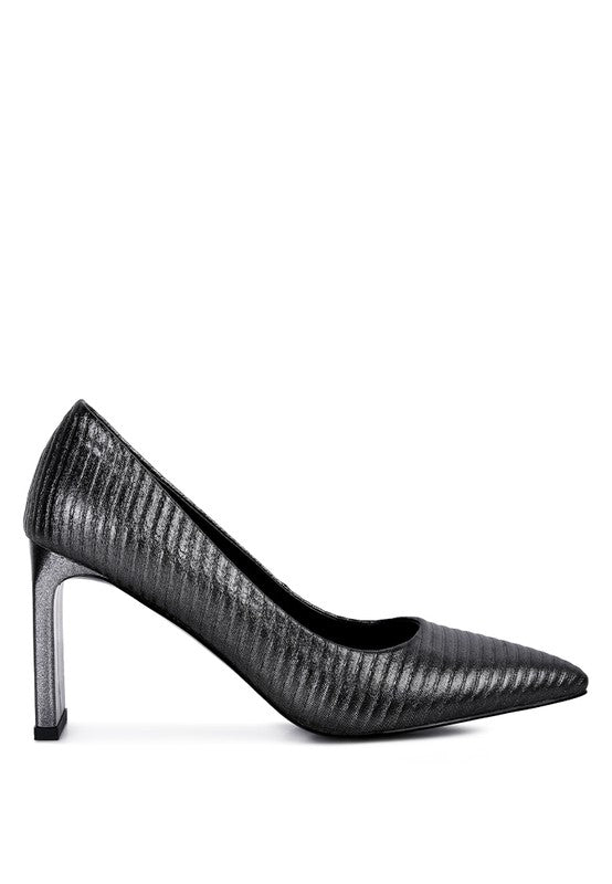 Tickles Italian Block Heel Pumps Rag Company