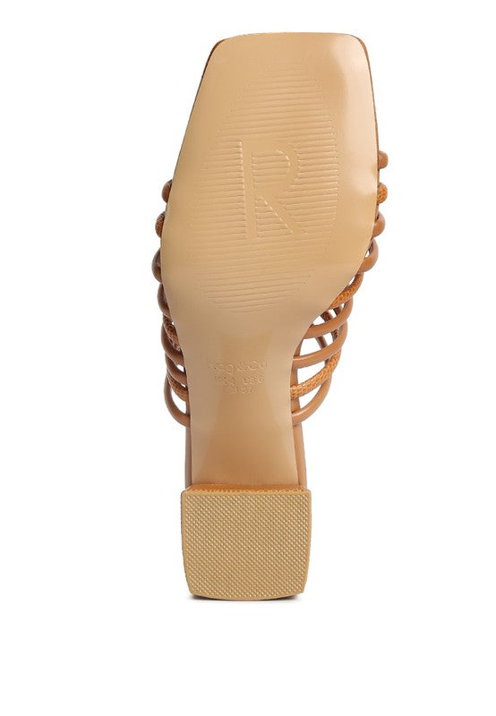 Fairleigh Strappy Slip On Sandals Rag Company