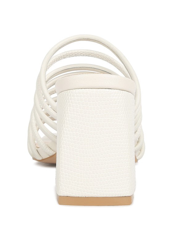 Fairleigh Strappy Slip On Sandals Rag Company