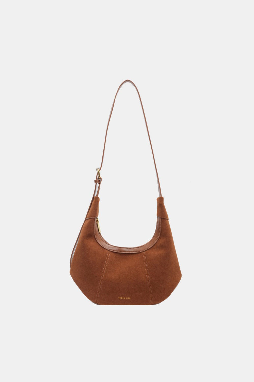 Suede Adjustable Strap Shoulder Bag Trendsi