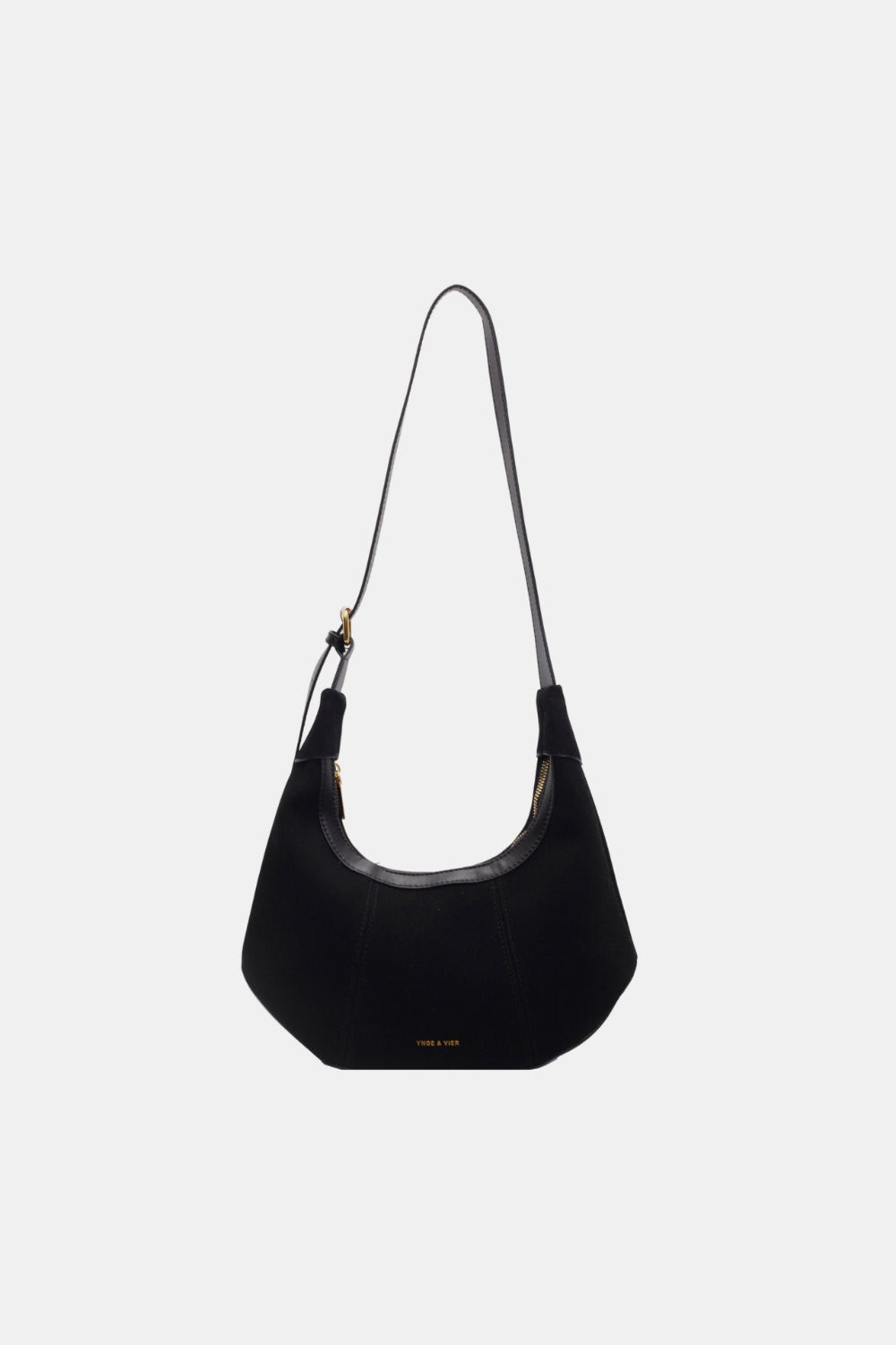 Suede Adjustable Strap Shoulder Bag Trendsi