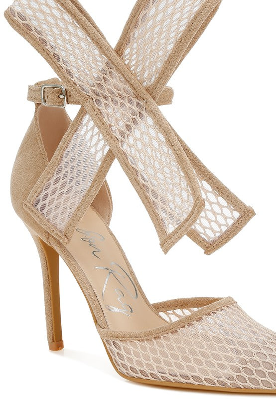 Regenta Big Bow Detail Stiletto Sandals Rag Company