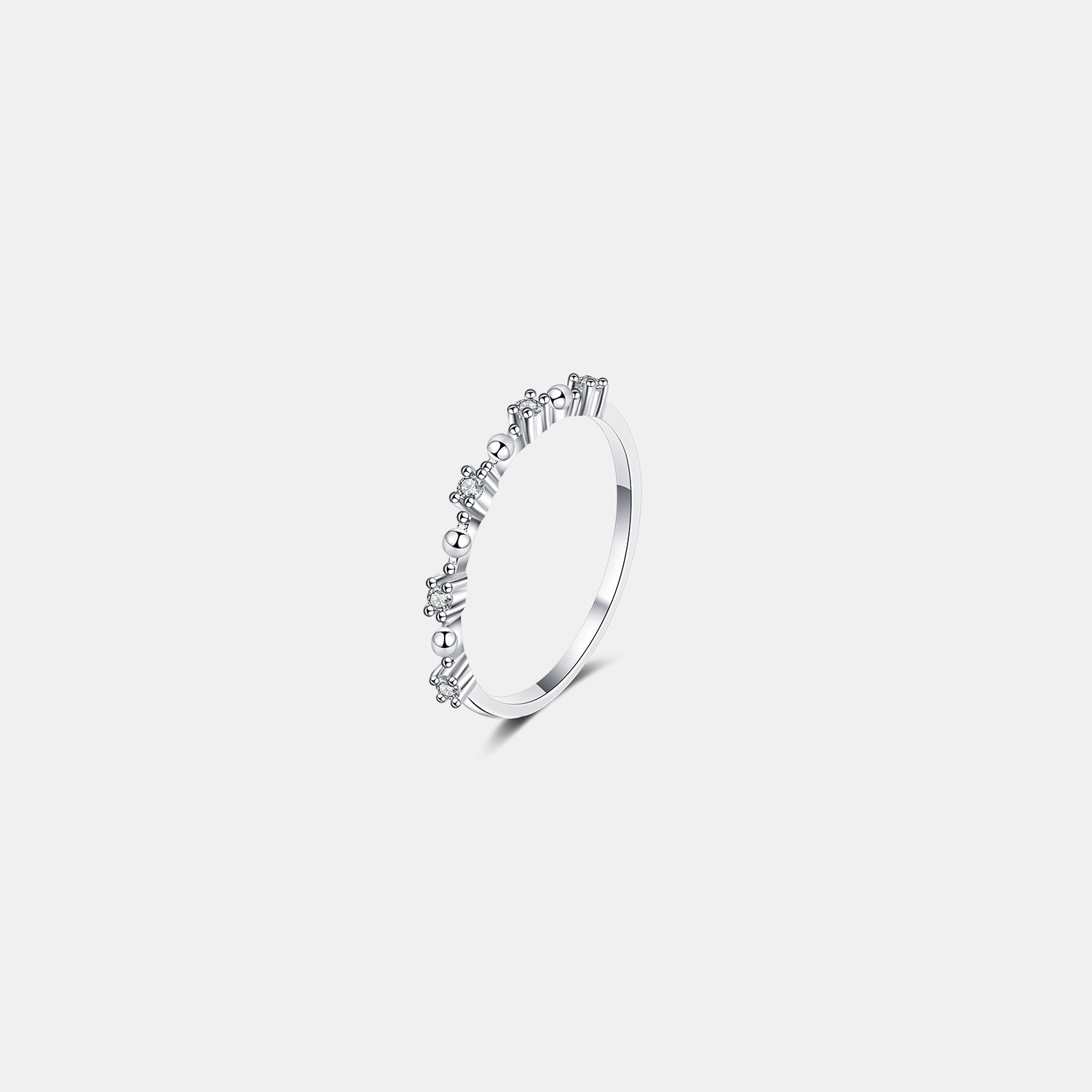 Moissanite 925 Sterling Silver Ring Trendsi