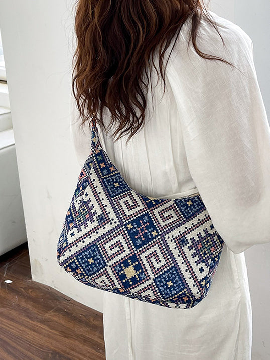 Geometric Adjustable Strap Crossbody Bag Trendsi