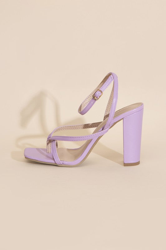 NILE-5 Thong Strappy Heels Top Guy Footwear