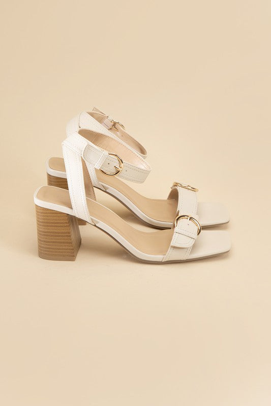 TREATY-S Buckle Sandal Heel Fortune Dynamic