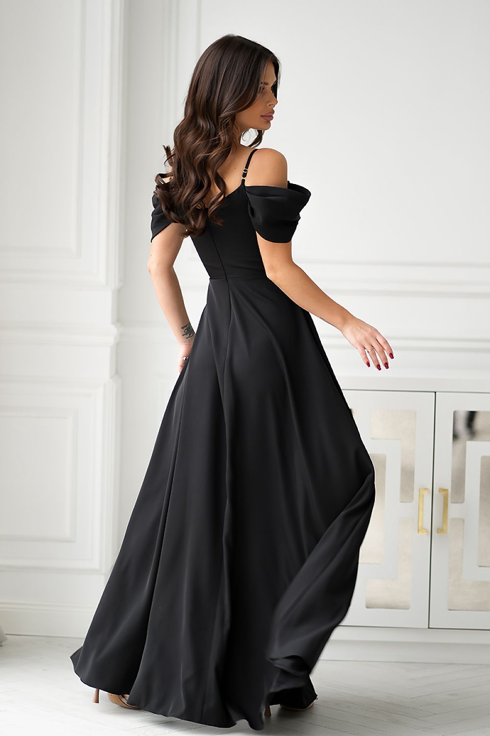 Long dress model 203761 Bicotone Bicotone