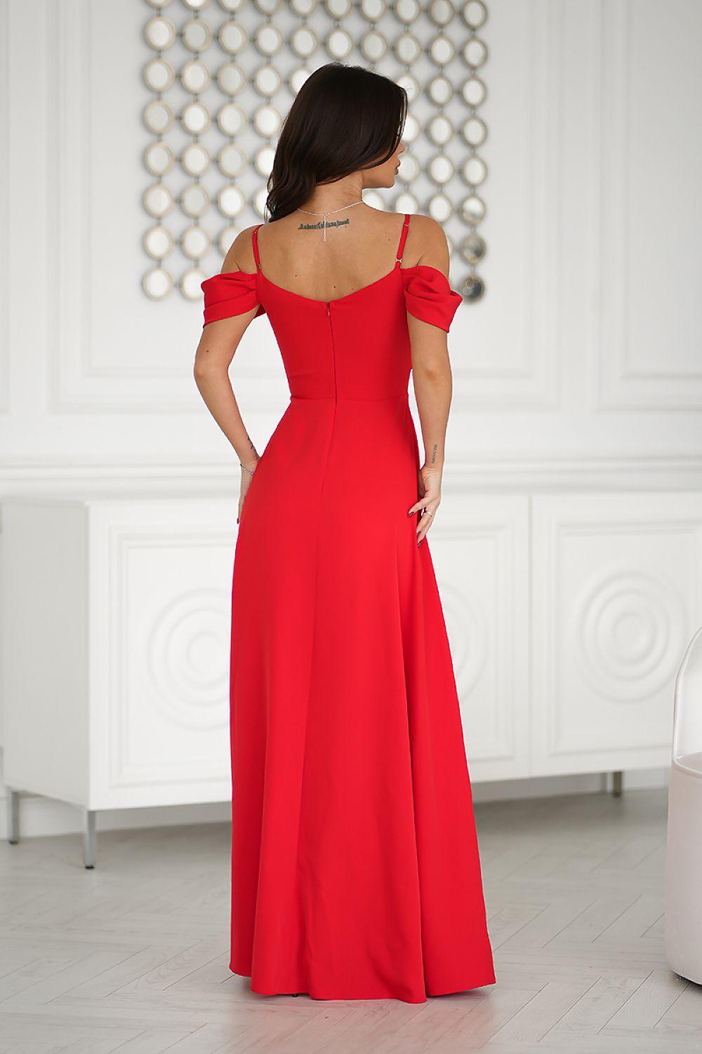 Long dress model 203761 Bicotone Bicotone