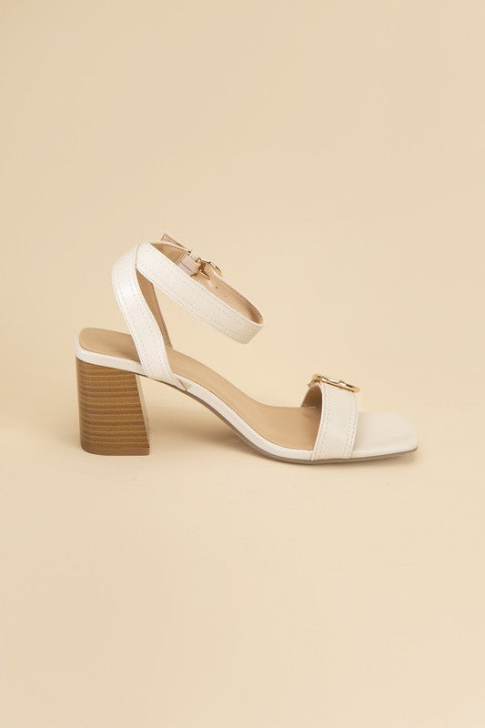 TREATY-S Buckle Sandal Heel Fortune Dynamic