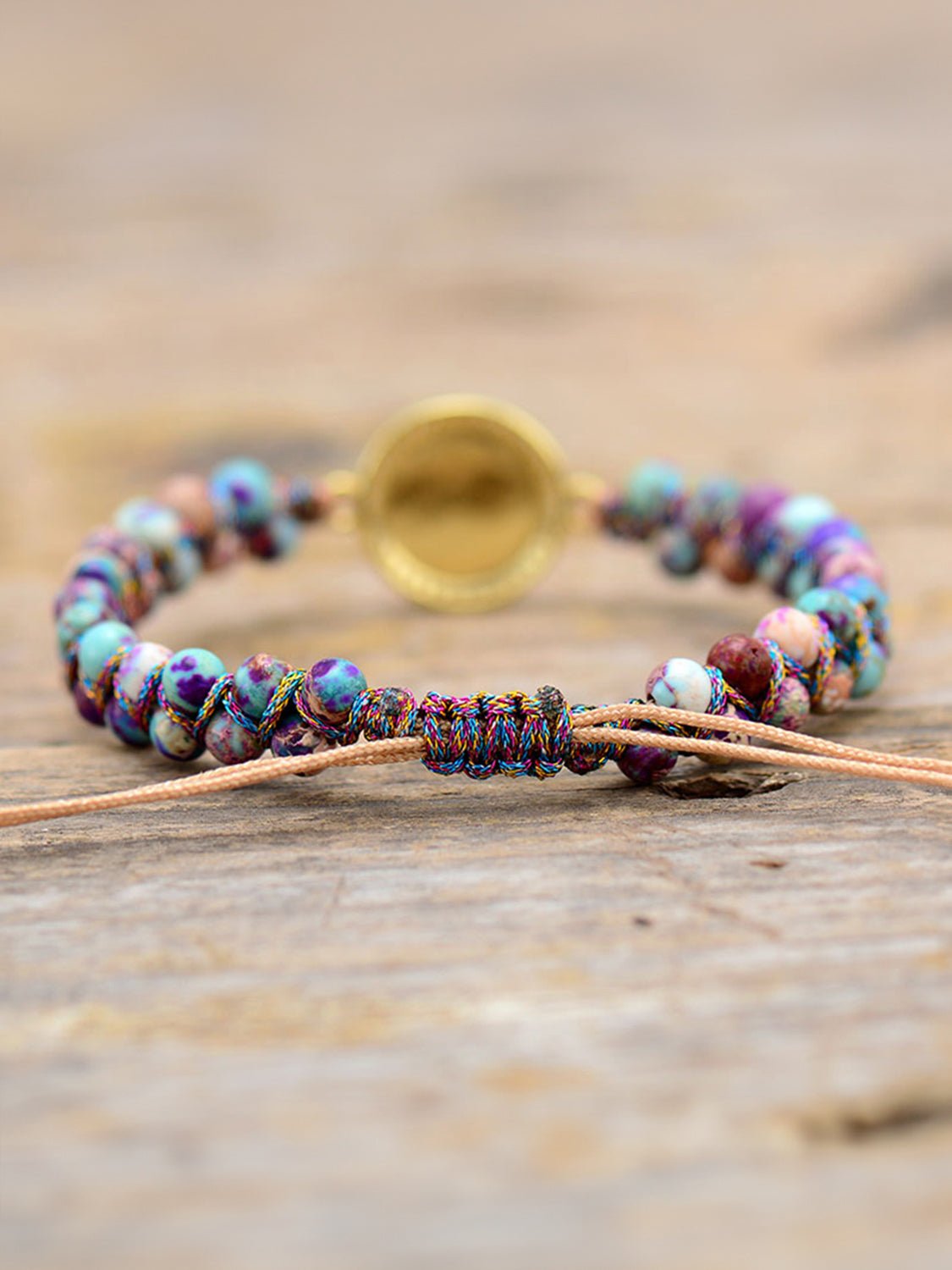 Imperial Jasper Beaded Bracelet - GlamBee Fashion