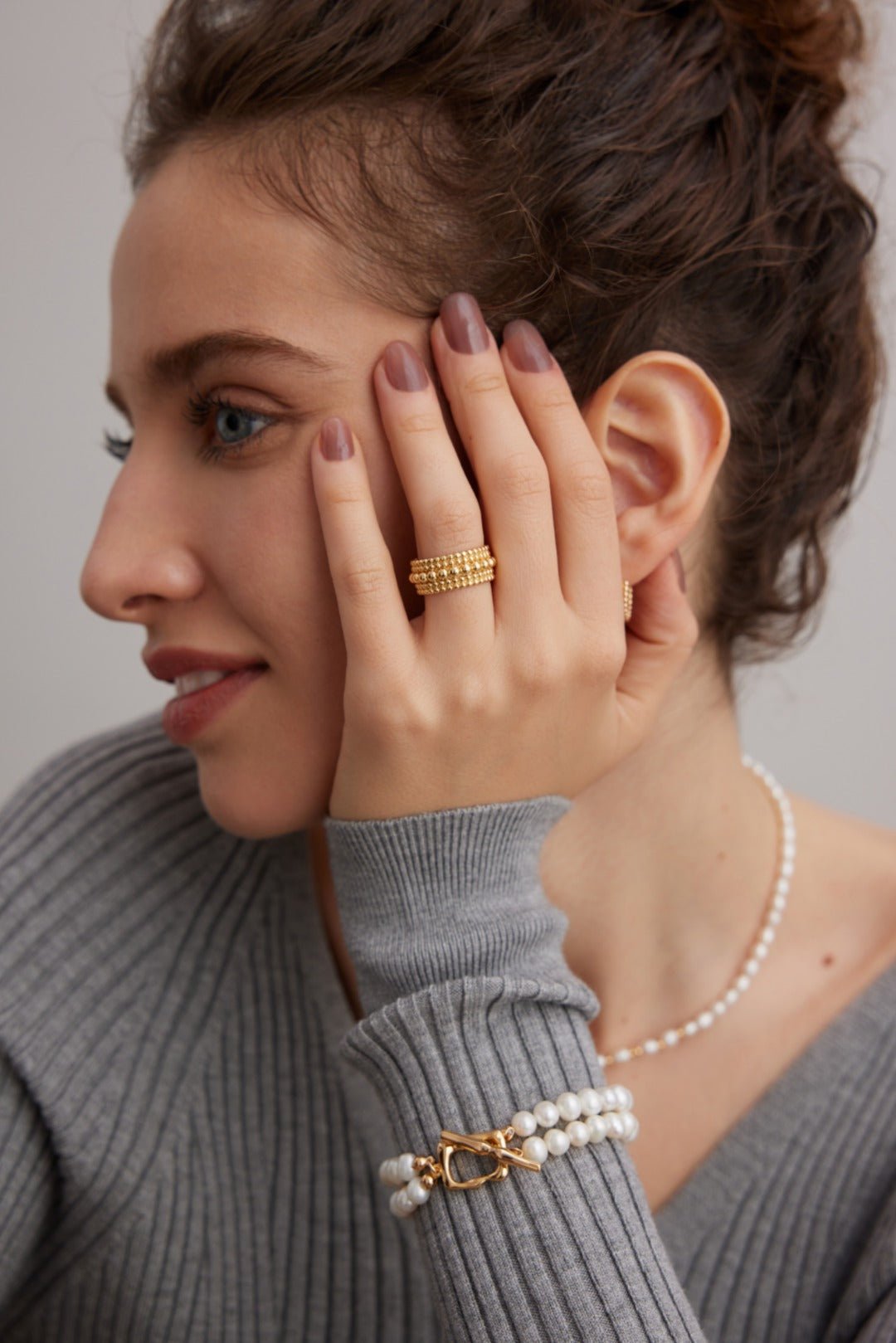 Timeless Twist: Intricate Carved Vintage Silver Ring - GlamBee Fashion